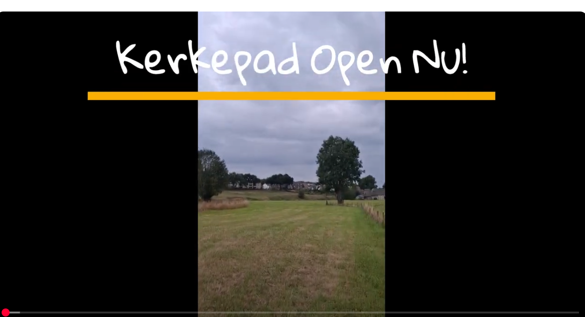 Kerkepad Open Nu!